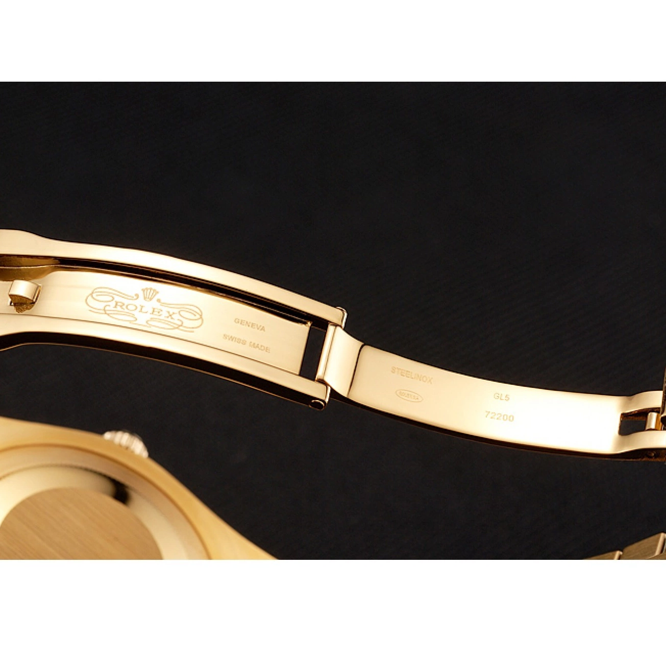 Aaa replica watch 1454100 And Champagne Day-Date Rubies Gold Rolex Diamonds Dial Bracelet Swiss 0702